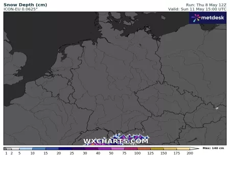 Schneeprognose Deutschland